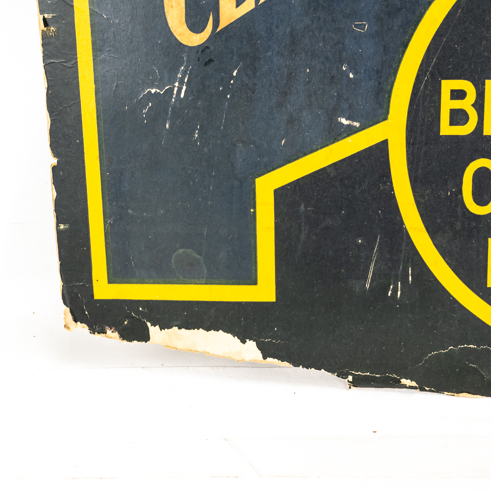 Barton's Shoe Paste Advertising Sign