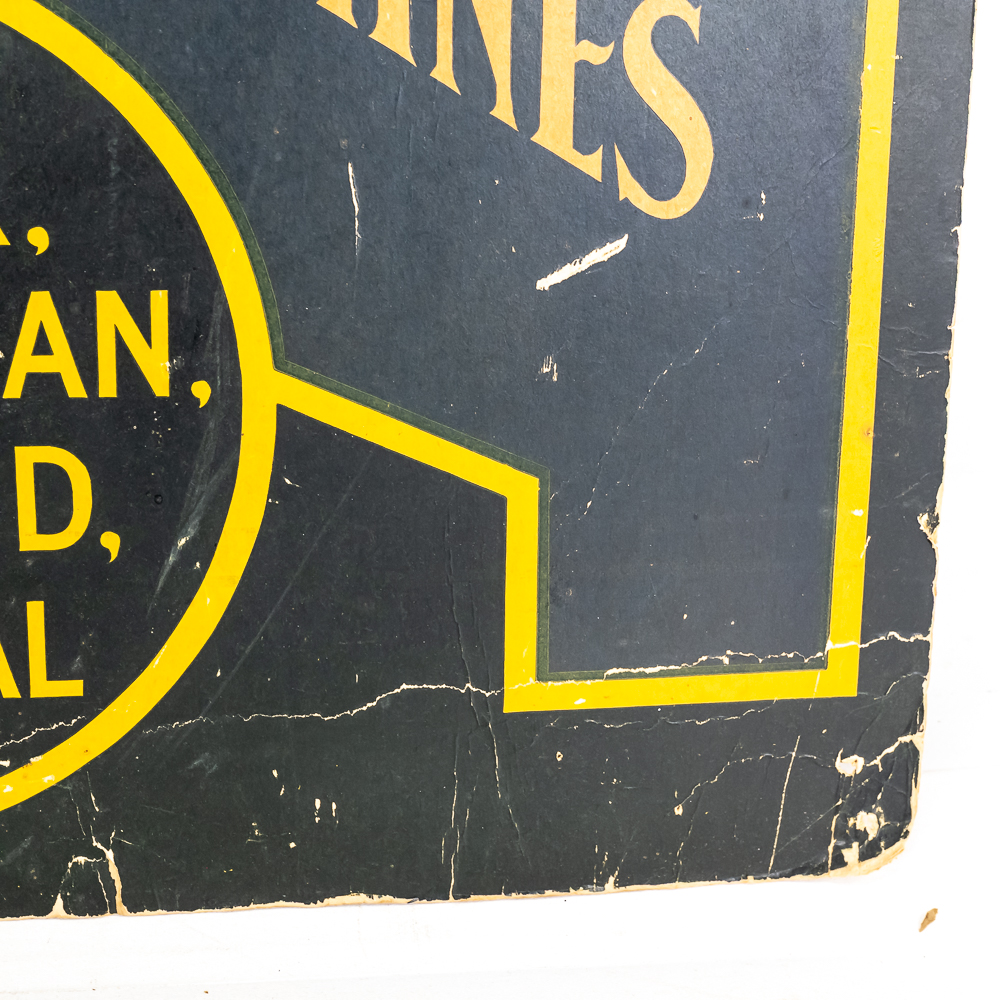 Barton's Shoe Paste Advertising Sign