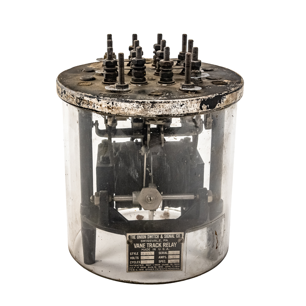 Union Switch & Signal RR Vane Line Relay Control