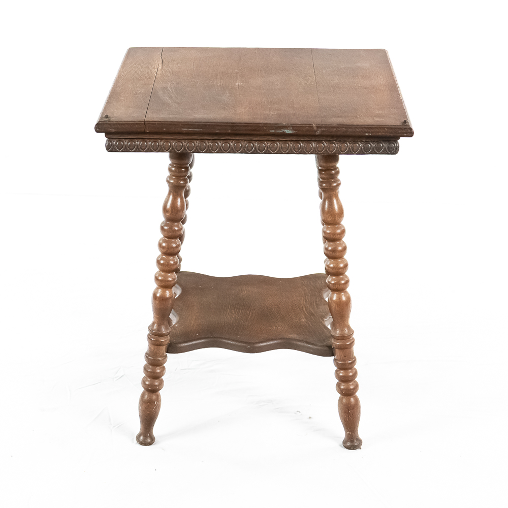 Small Oak End Table