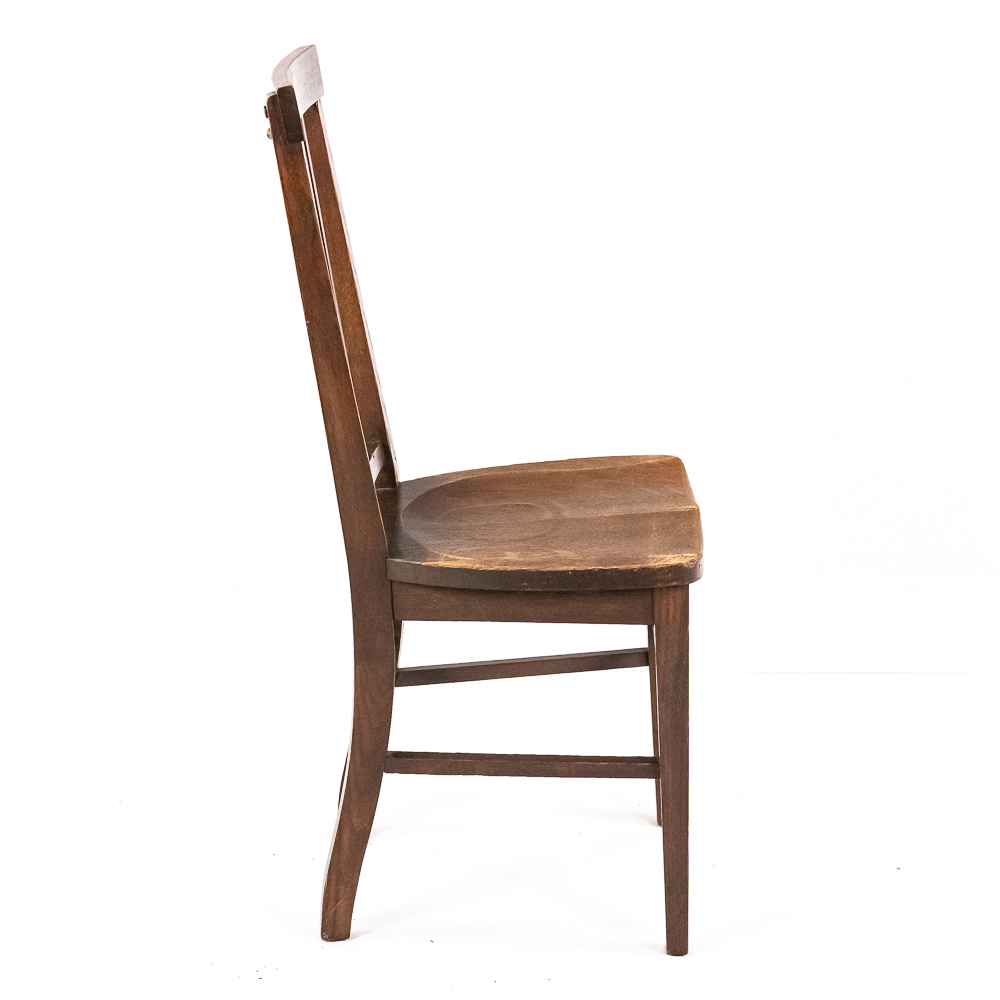 Antique Mission Oak Dining Chair