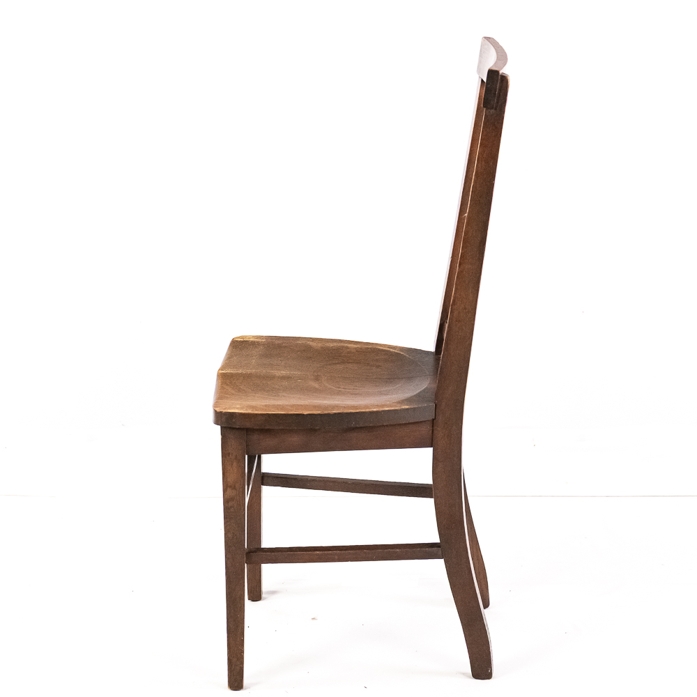 Antique Mission Oak Dining Chair