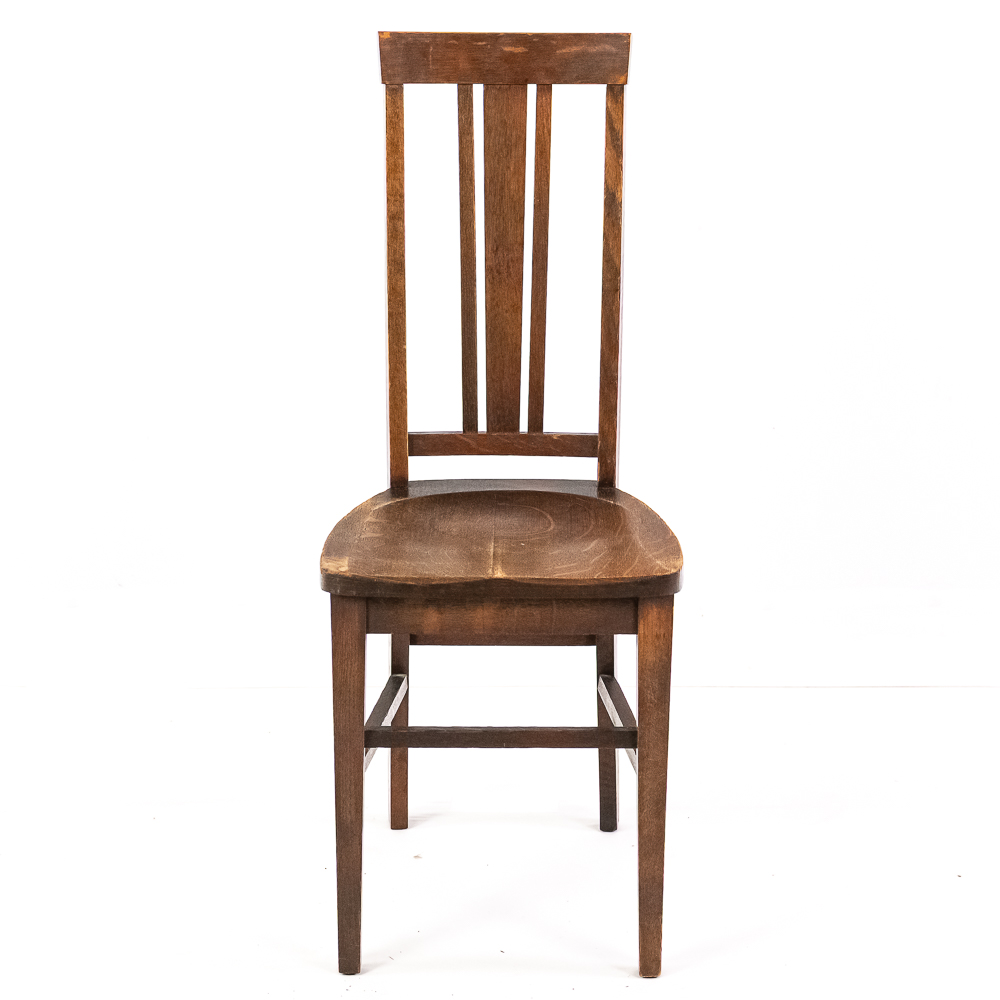 Antique Mission Oak Dining Chair