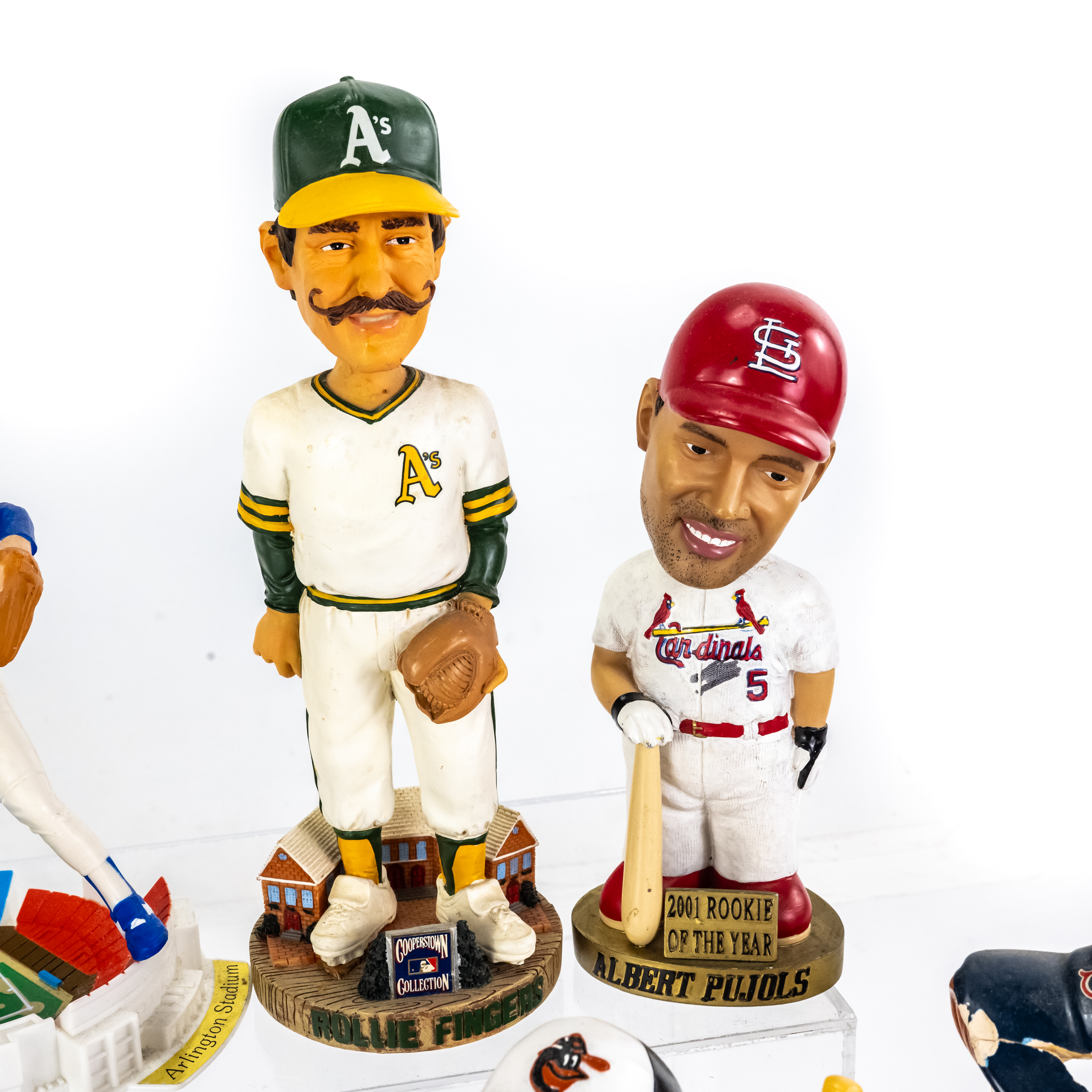 Collection of Assorted MLB Bobble Heads & Figures