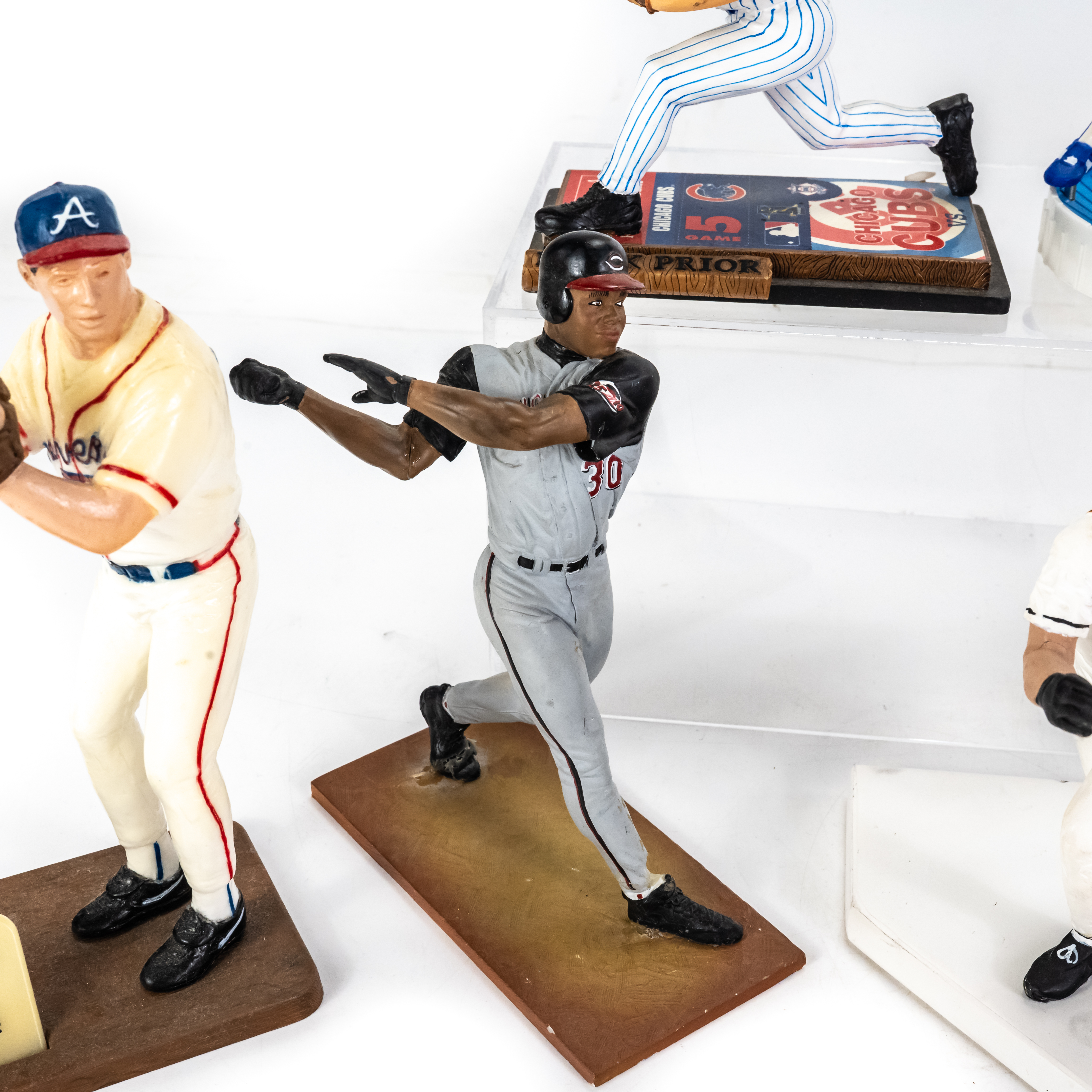 Collection of Assorted MLB Bobble Heads & Figures