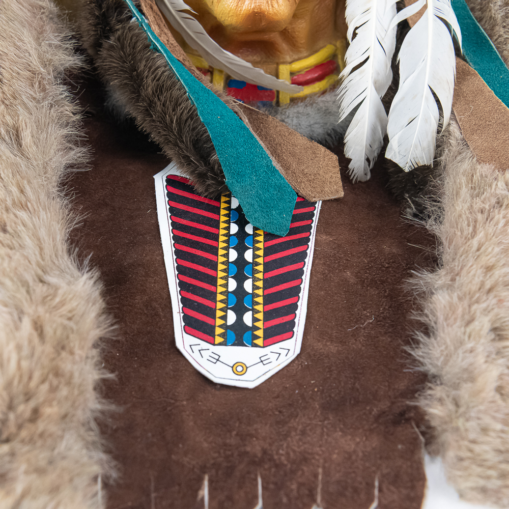 Native American Spirit Mask Wall Sculpture