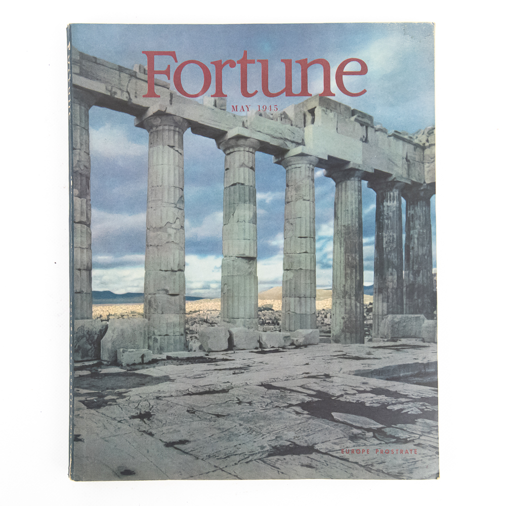 2 Fortune Magazines February 1942 and May 1945