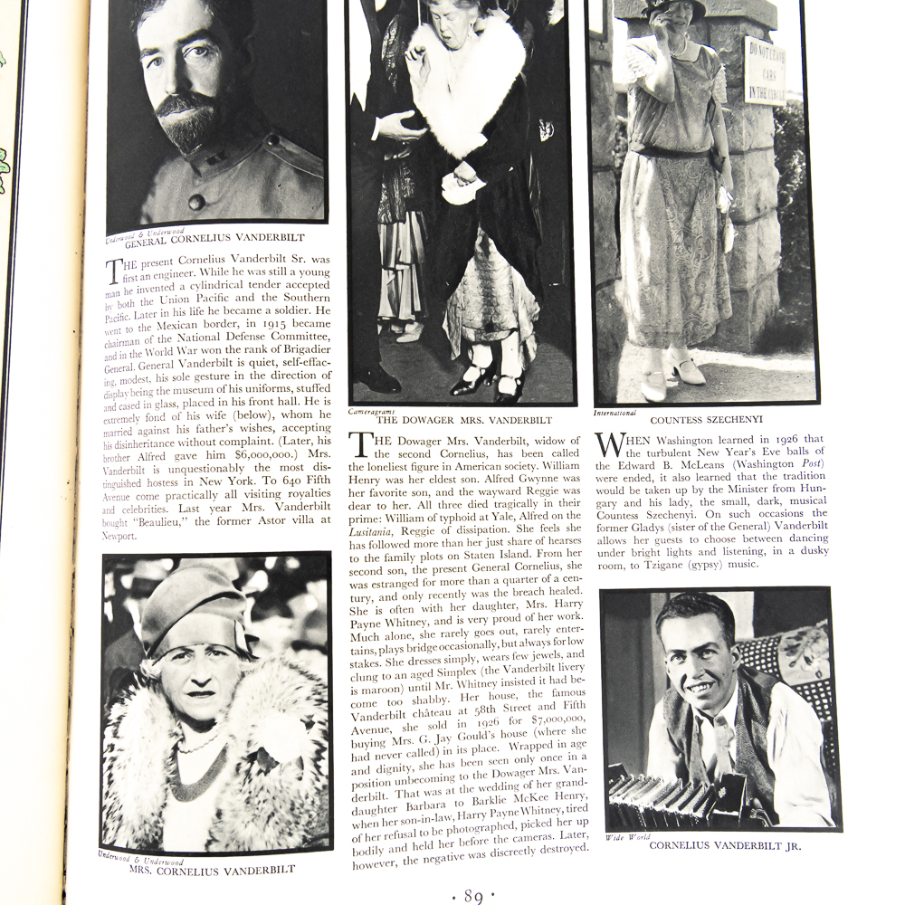 Vintage 1930 Fortune Magazine