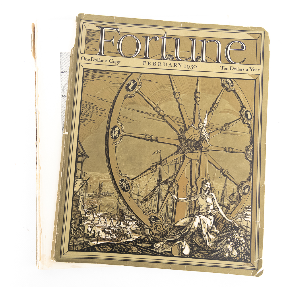Vintage 1930 Fortune Magazine Volume 1 No.1
