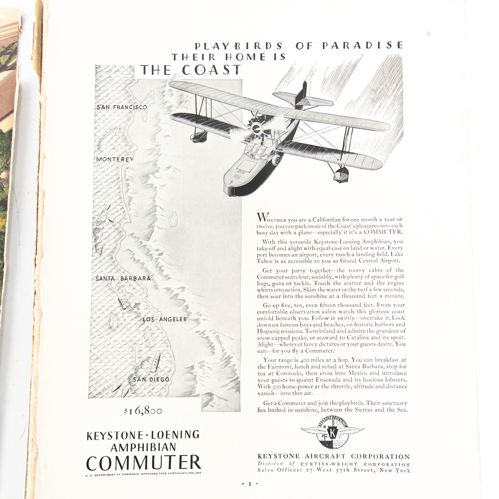 Vintage 1930 Fortune Magazine Volume 1 No.1