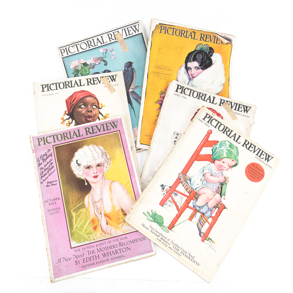 6-Pictorial Review Magazines