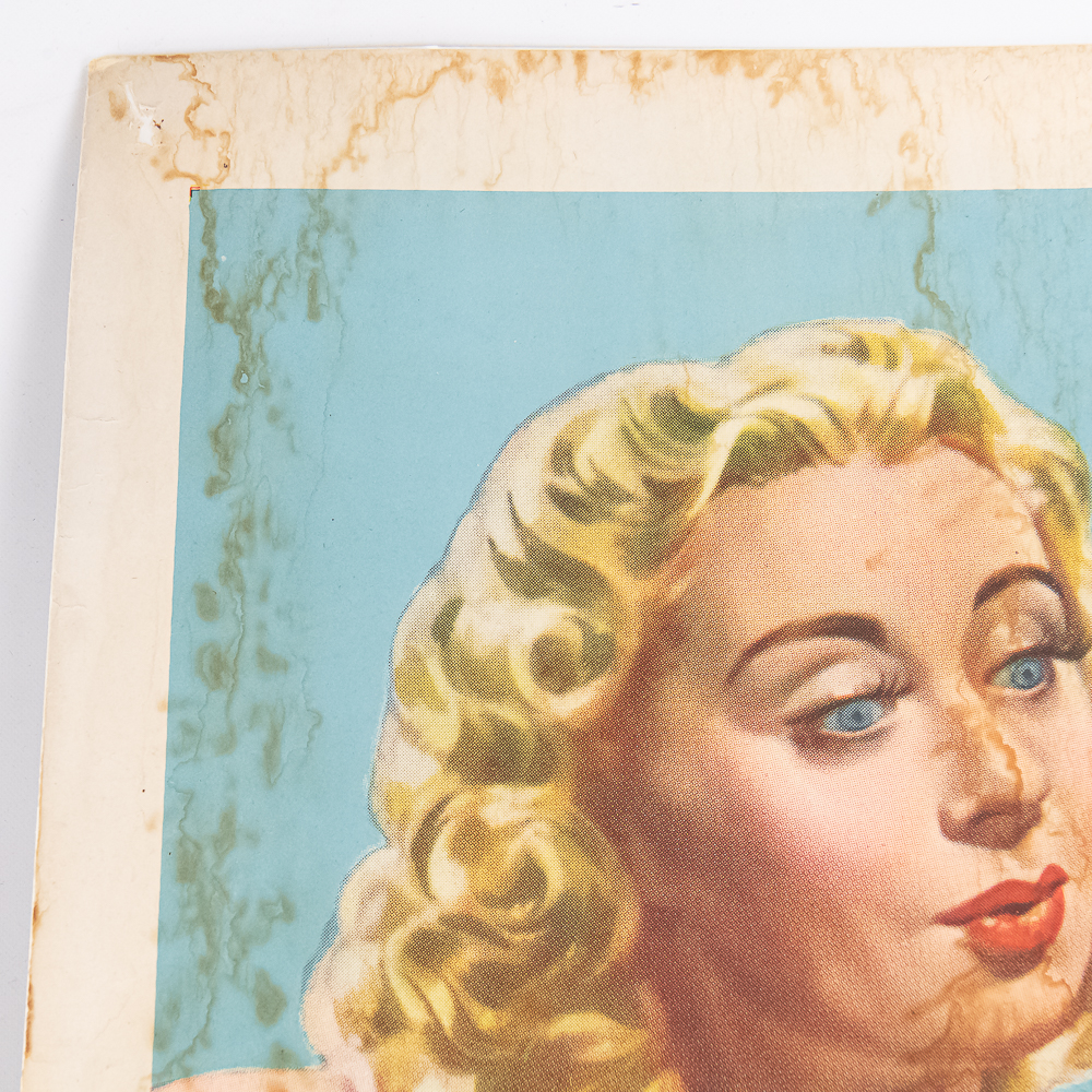 Vintage 1941 "Topper Returns" Movie Poster