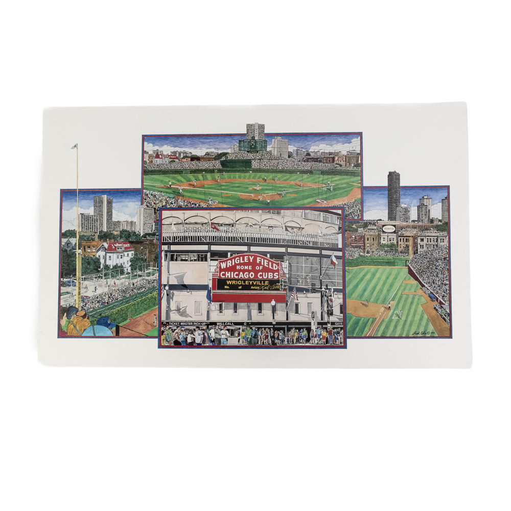 Collection of Assorted MLB Artist Signed Prints