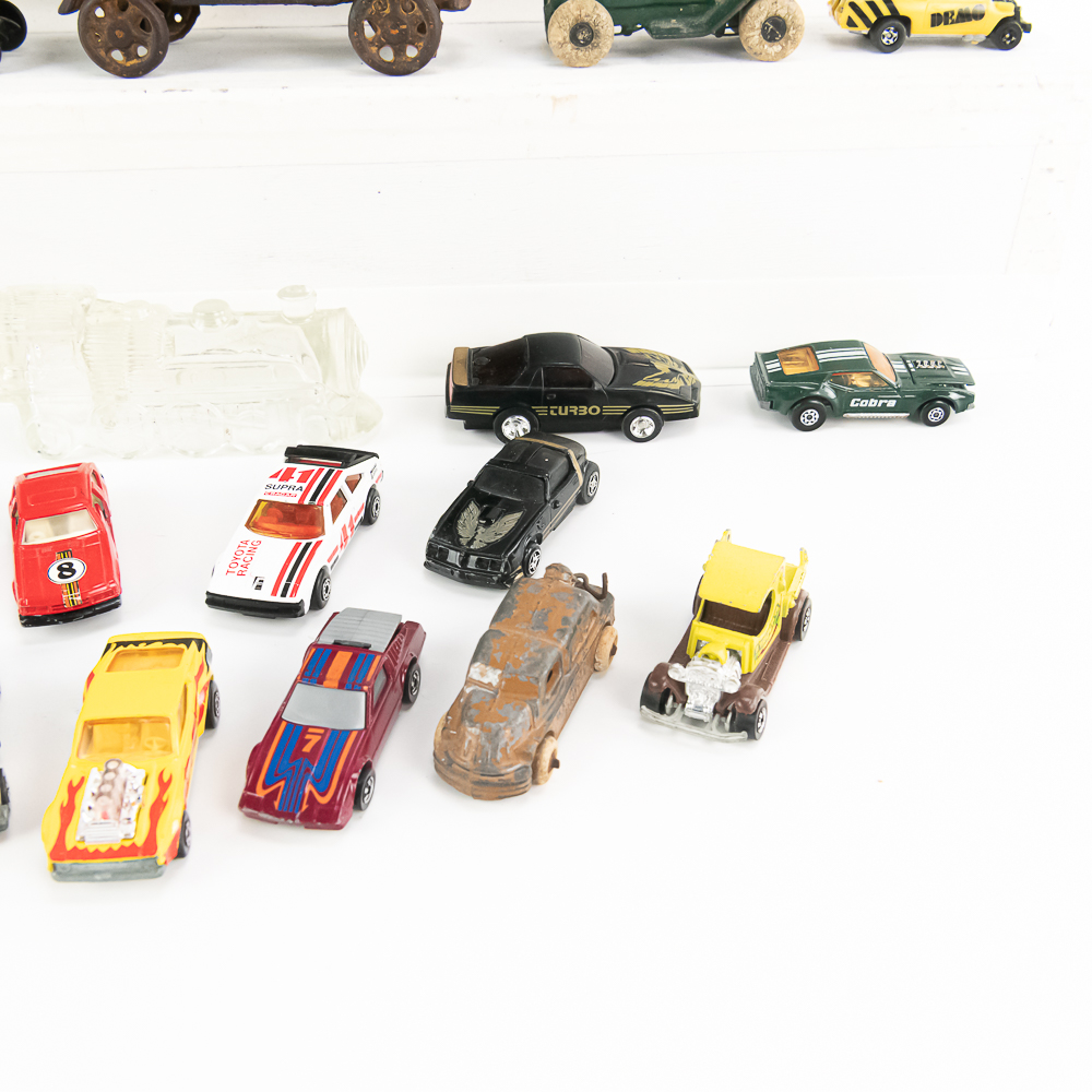 Arcade Cast Iron Toy Stake Truck US Motor Unit & +