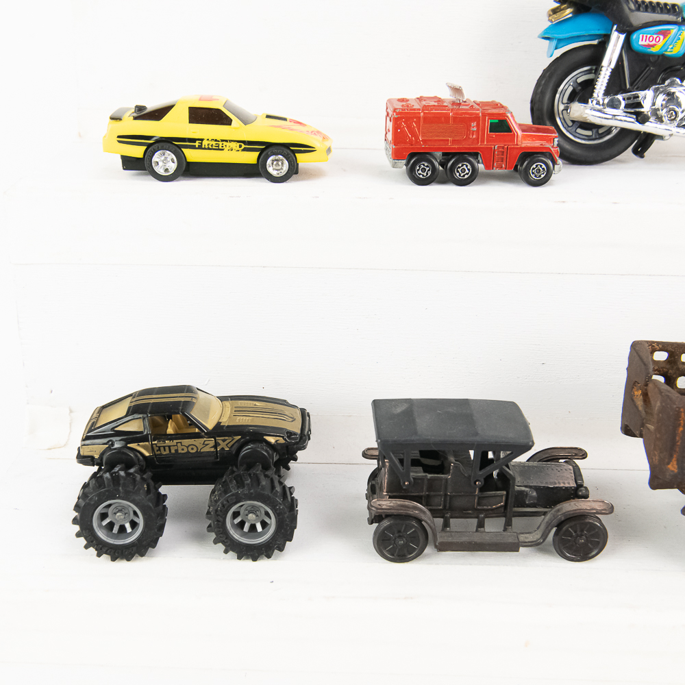 Arcade Cast Iron Toy Stake Truck US Motor Unit & +