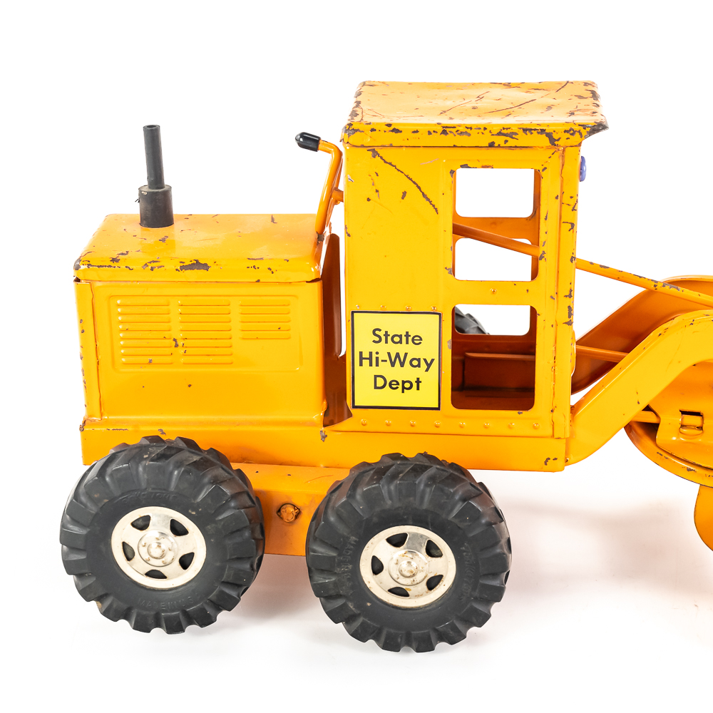 1950s Tonka State Hi-Way Dept. Toy Road Grader
