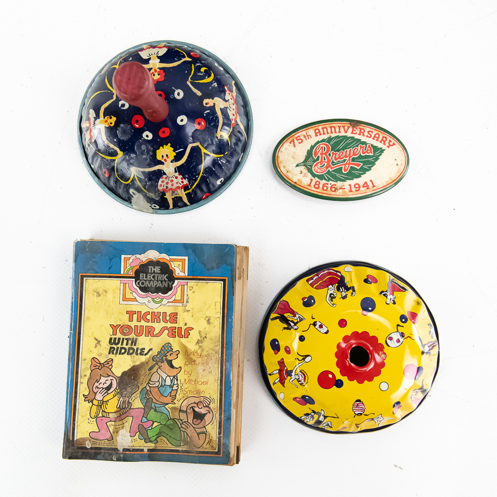 Eclectic Vintage Toy Collection Tin Litho Wind Ups