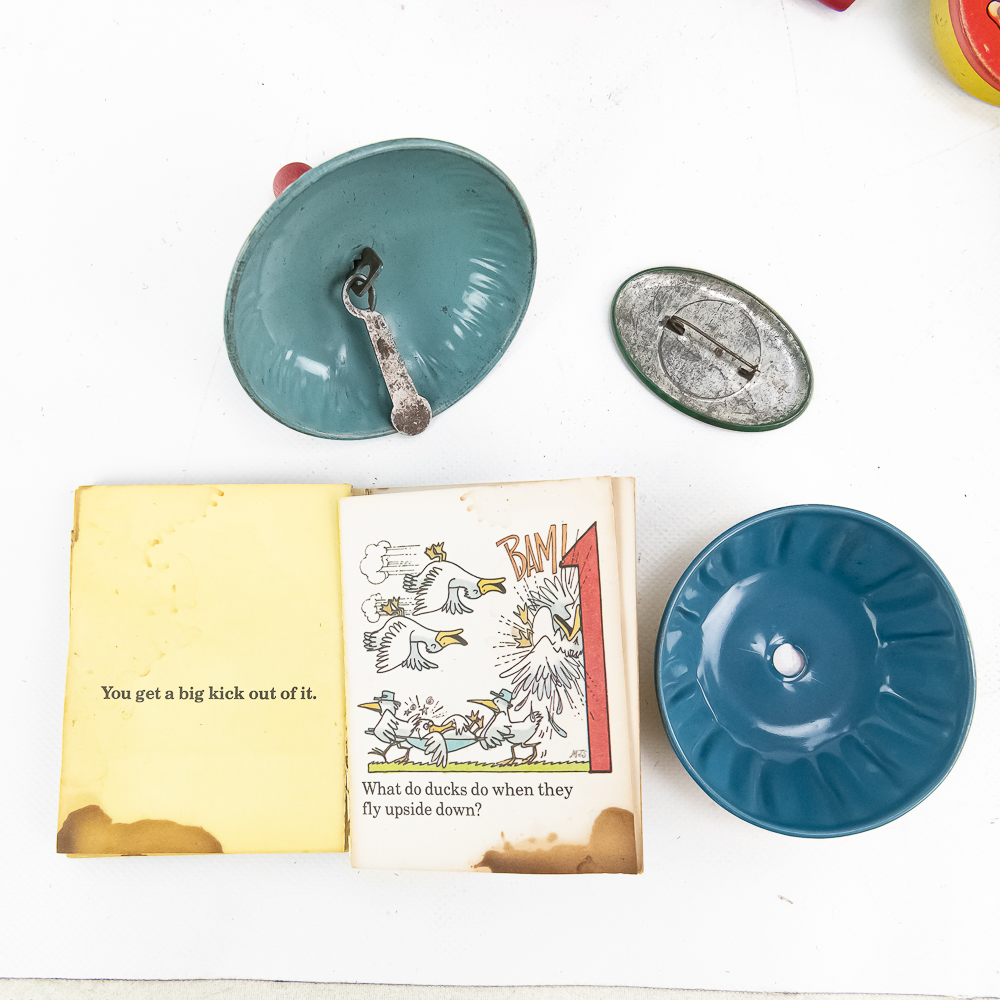 Eclectic Vintage Toy Collection Tin Litho Wind Ups