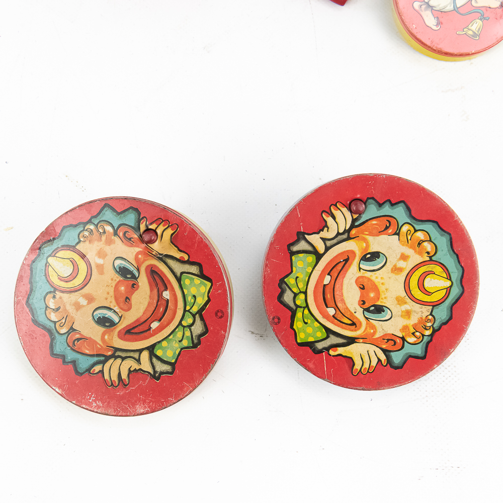 Eclectic Vintage Toy Collection Tin Litho Wind Ups