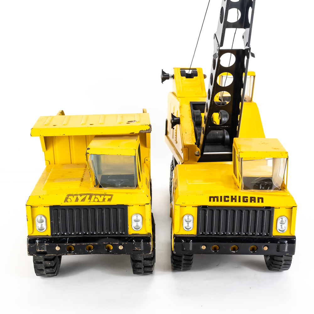 Nylint Toy Michigan Shovel Crane & XMB-975 Dump
