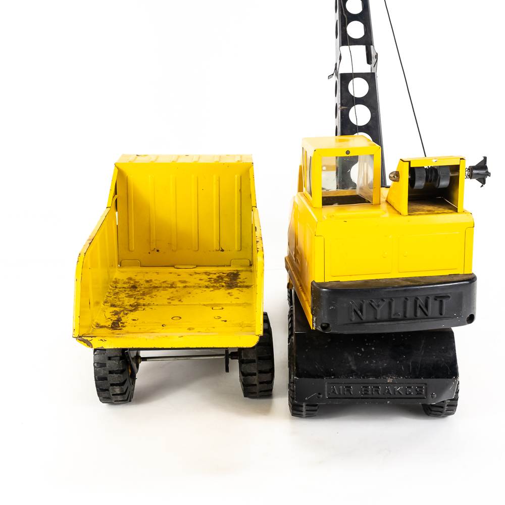 Nylint Toy Michigan Shovel Crane & XMB-975 Dump