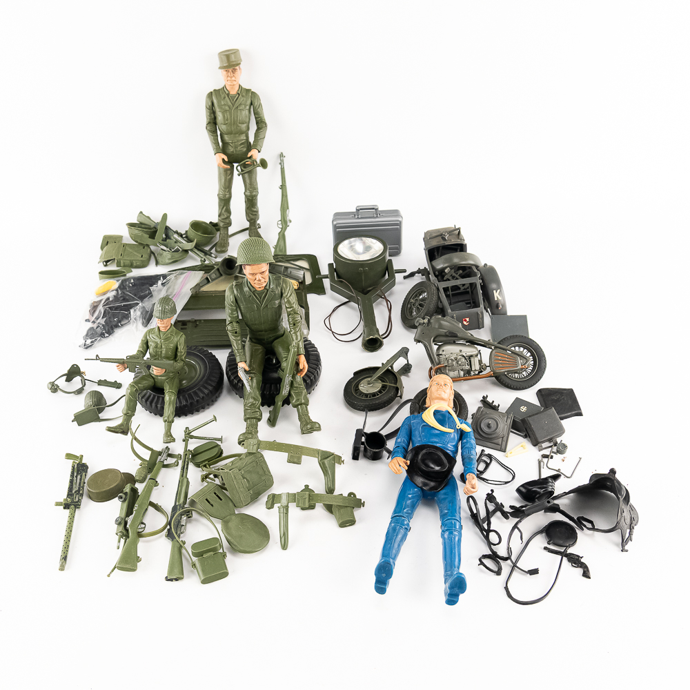 1960s Marx Stoney Smith Action Figures & More