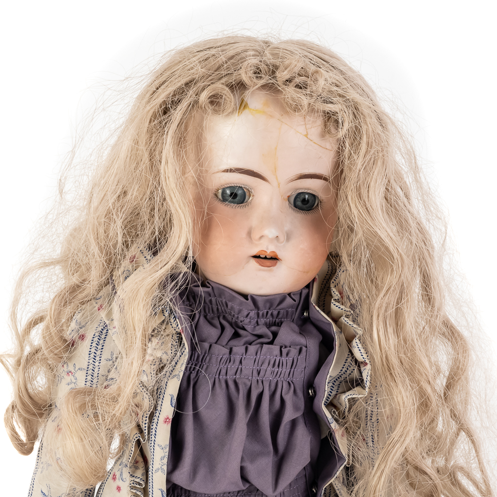 (2) Victorian-Style Porcelain Dolls