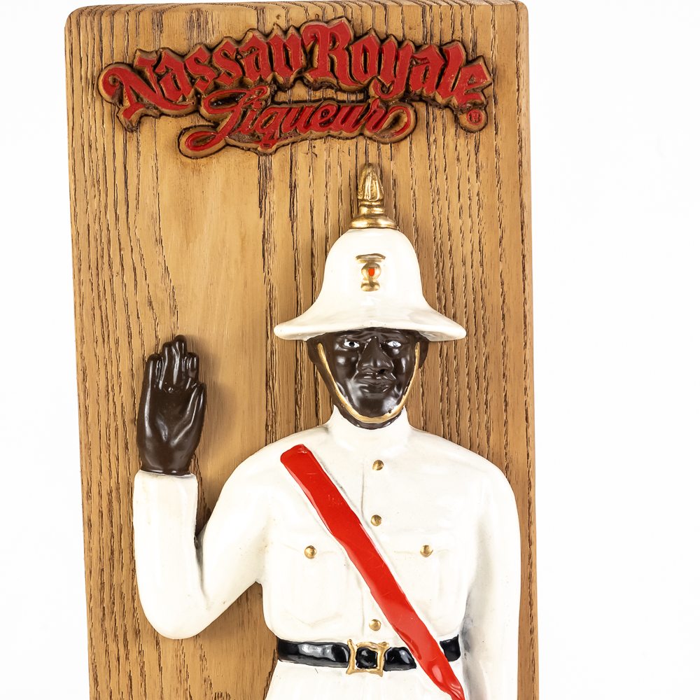 Vintage Nassau Royale Liqueur Display Stand