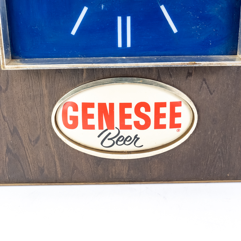 Vintage Genesee Beer Advertising Clock