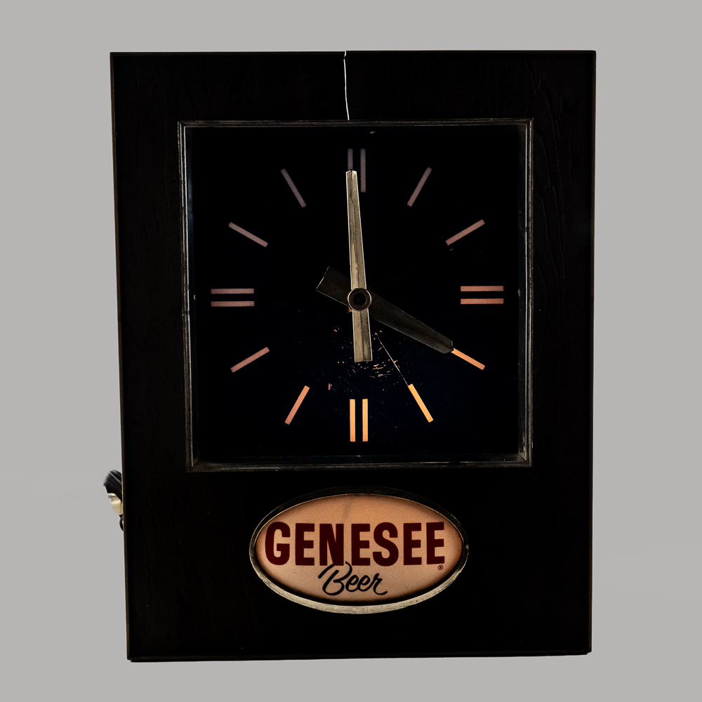 Vintage Genesee Beer Advertising Clock