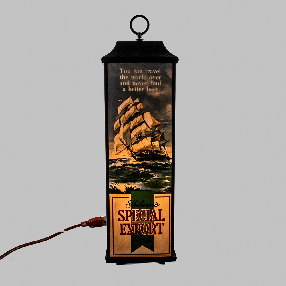 Vintage Heileman's Special Export Lighted Lantern