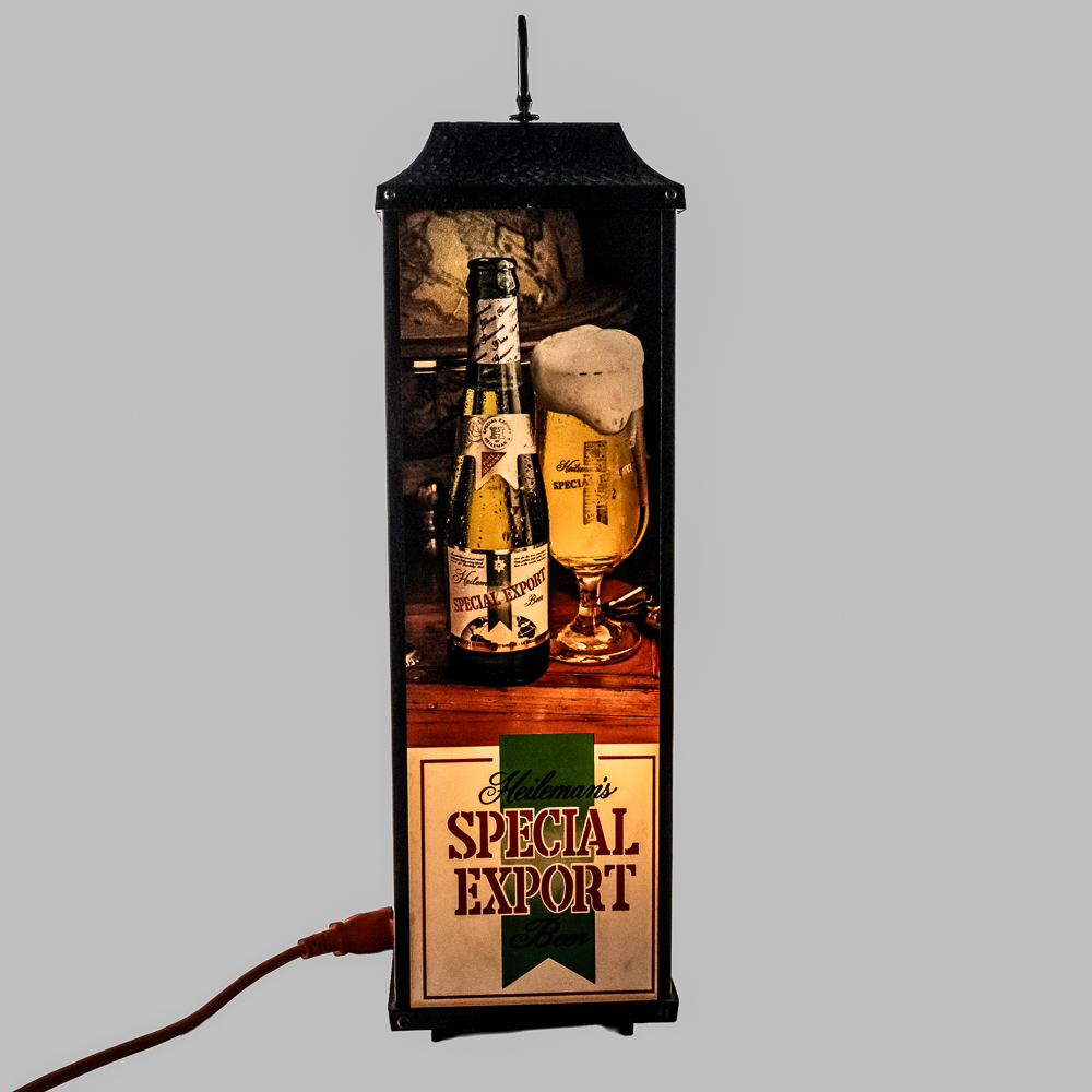 Vintage Heileman's Special Export Lighted Lantern