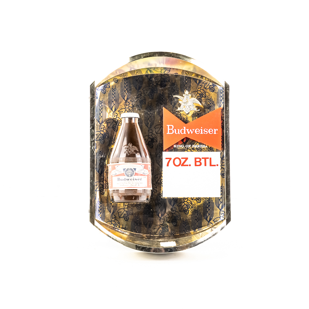 Vintage Anheuser-Busch Budweiser 3D Bar Sign