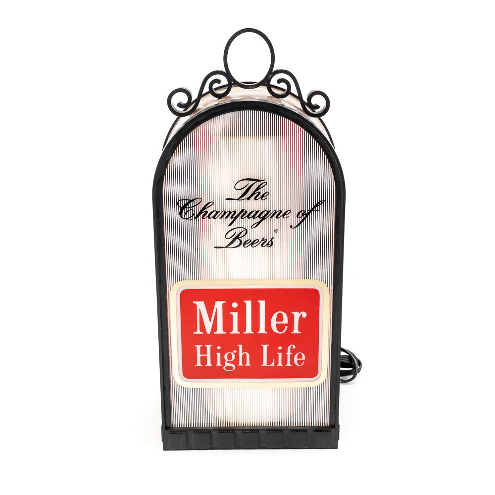 Vintage Miller High Life Lighted Bar Sign