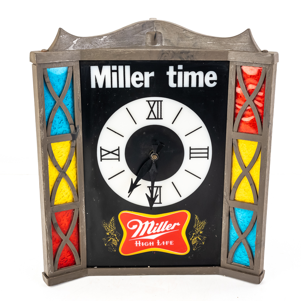 Vintage Miller High Life Lighted Clock