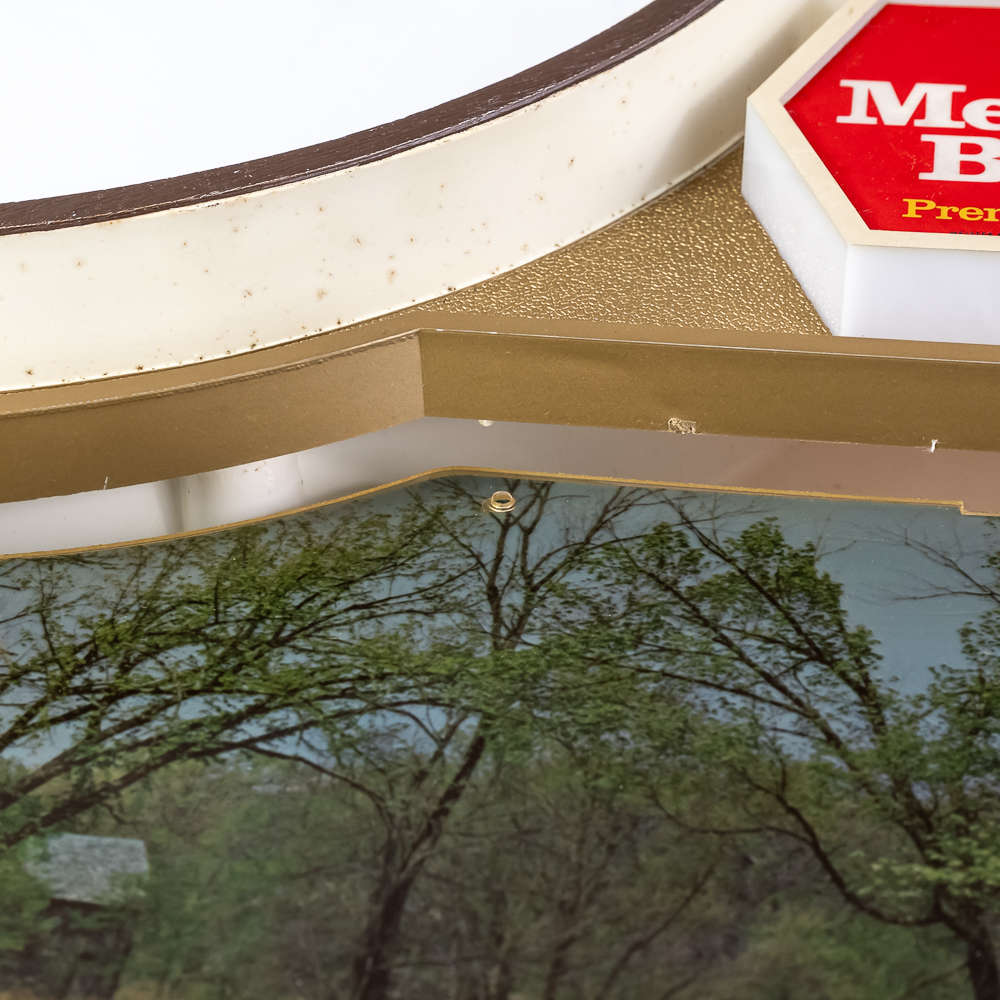 Vintage Meister Brau Beer Lighted Advertising Sign