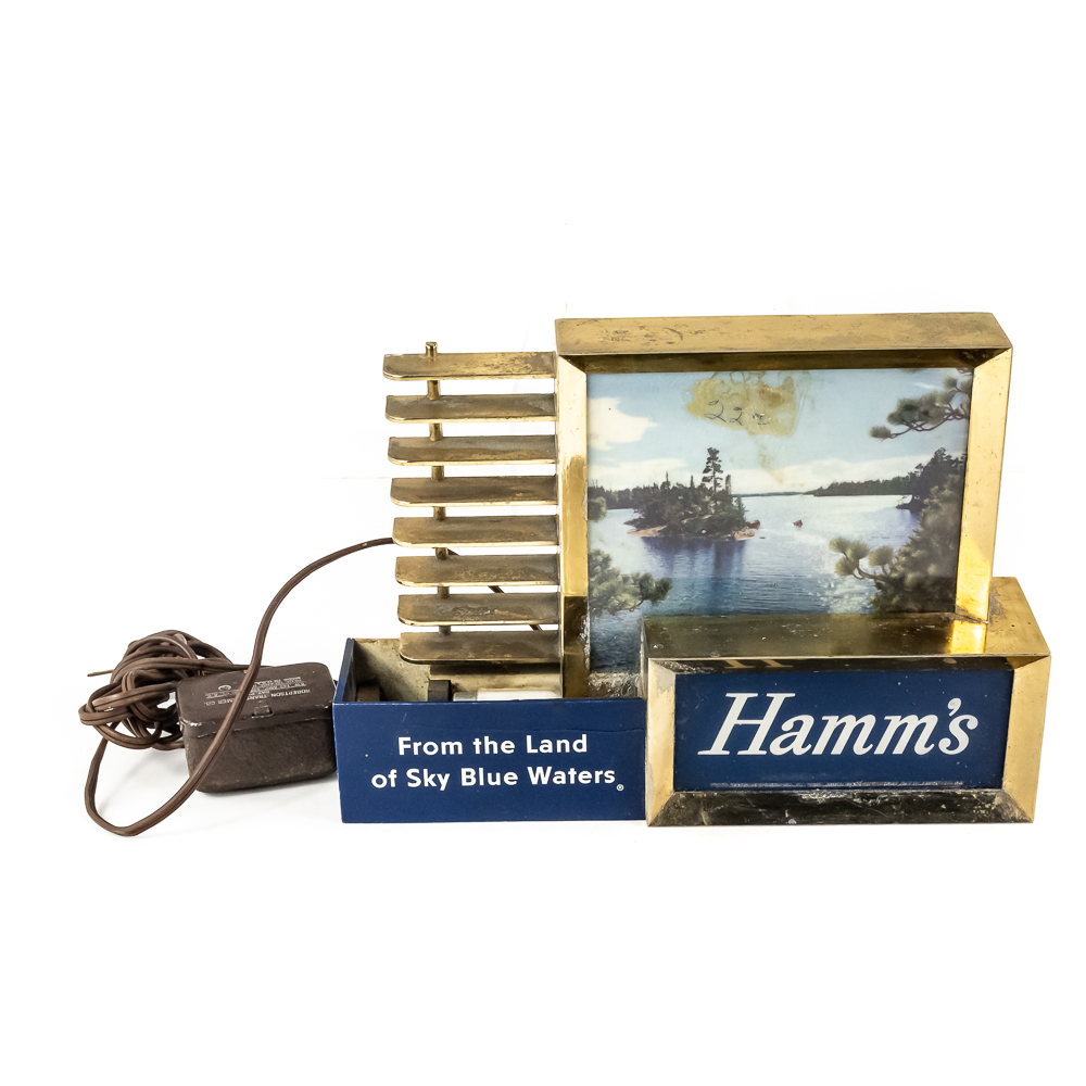 Vintage Hamm's Lighted Bar Sign
