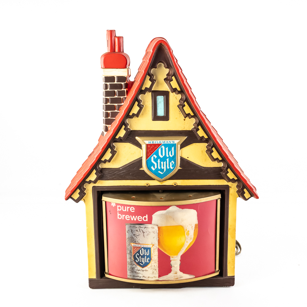 Vintage Heileman's Old Style Beer Motion Sign