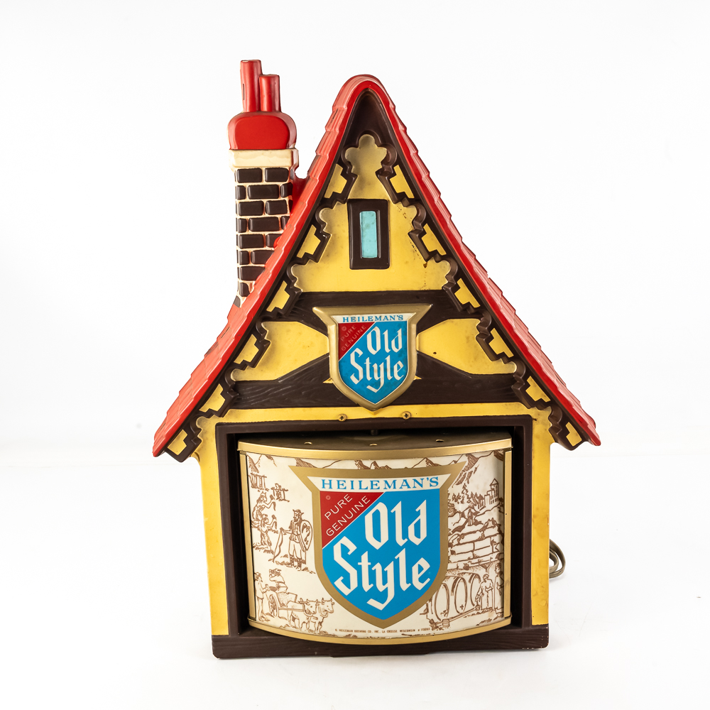 Vintage Heileman's Old Style Beer Motion Sign