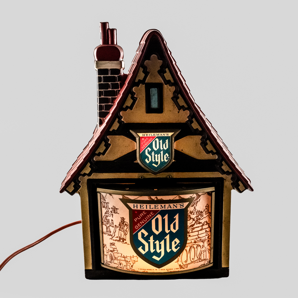 Vintage Heileman's Old Style Beer Motion Sign