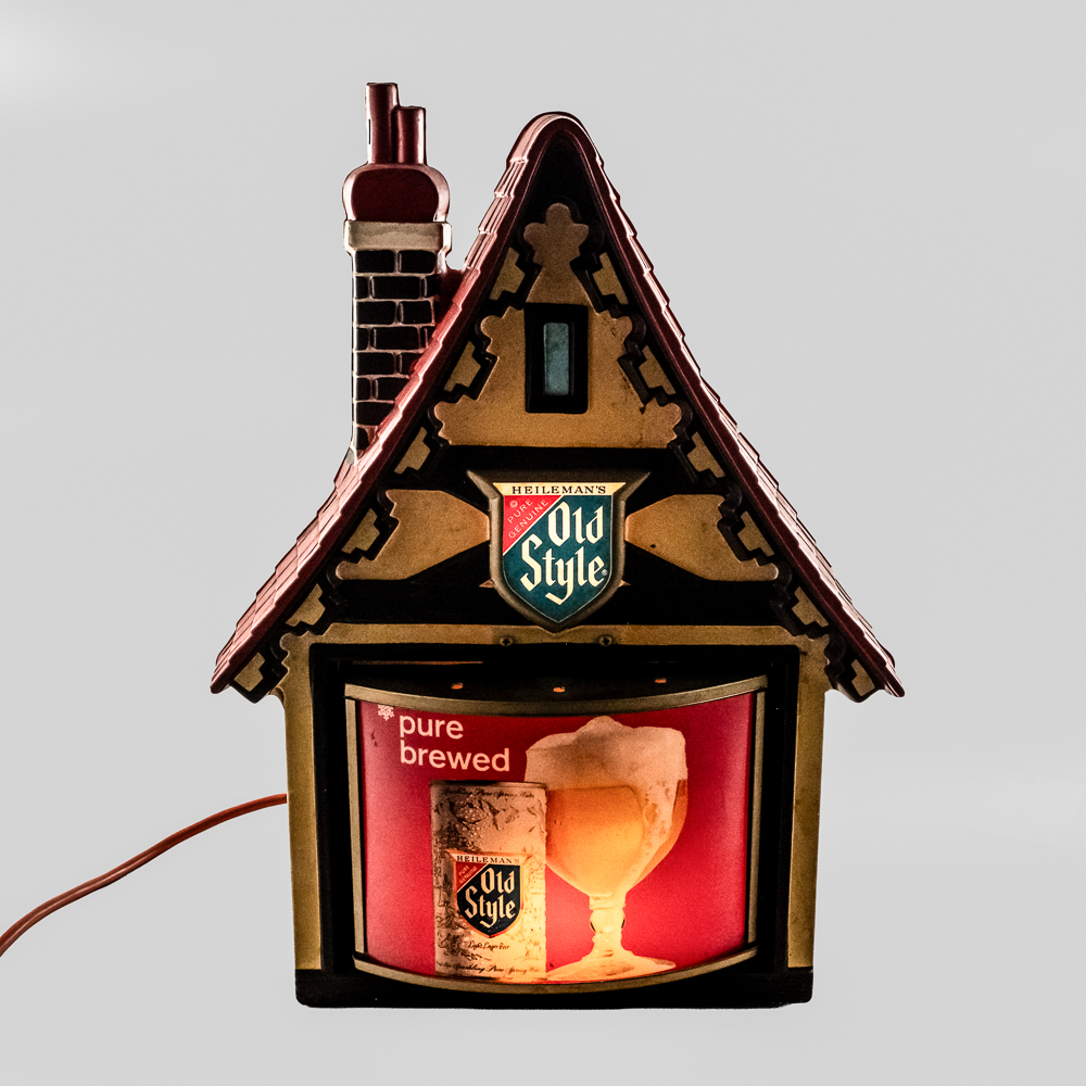 Vintage Heileman's Old Style Beer Motion Sign
