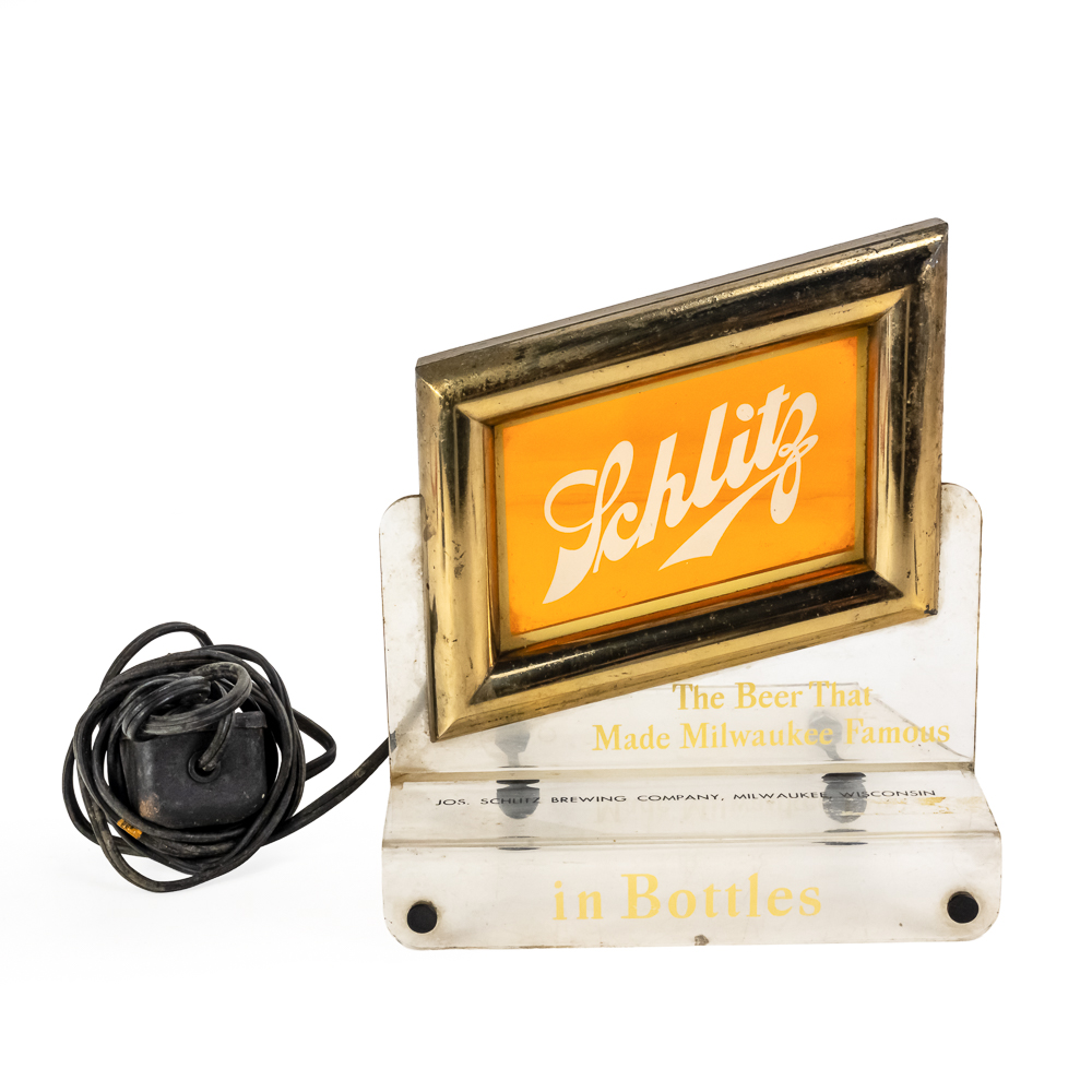 Vintage Schlitz Beer Lighted Sign