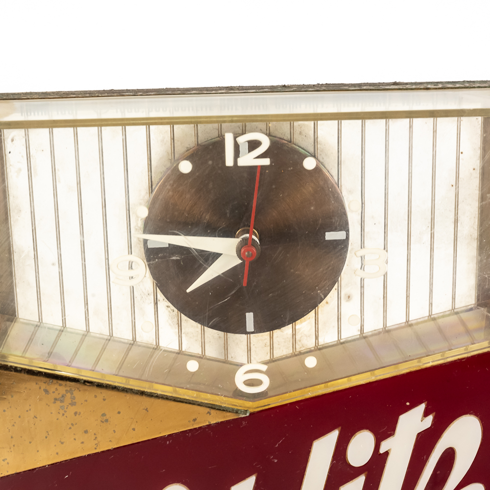 Vintage Schlitz Beer Lighted Clock Sign