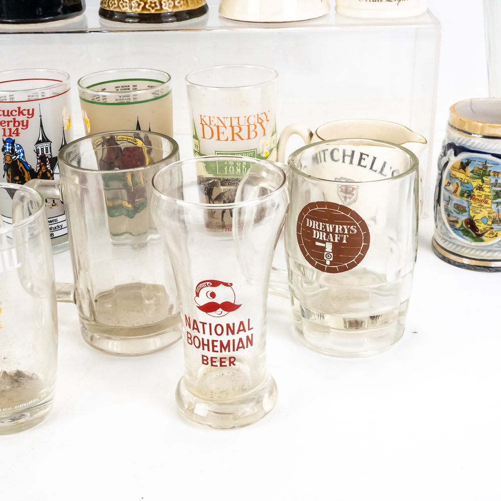 Large Collection of Assorted Bar and Glassware