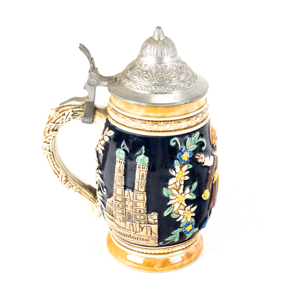 (2) Vintage German Beer Steins