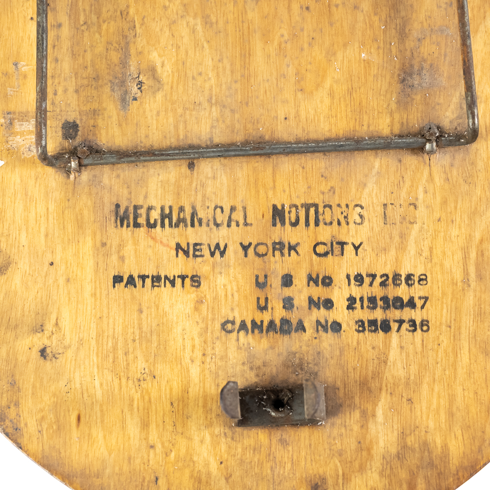 Antique Schenley's Red Label Walking Cane Seat