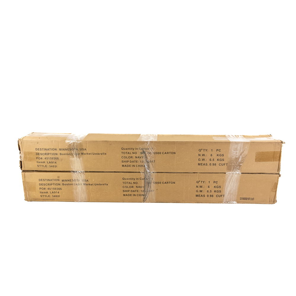 (2) Factory-Sealed Boston Harbor Market Umbrellas