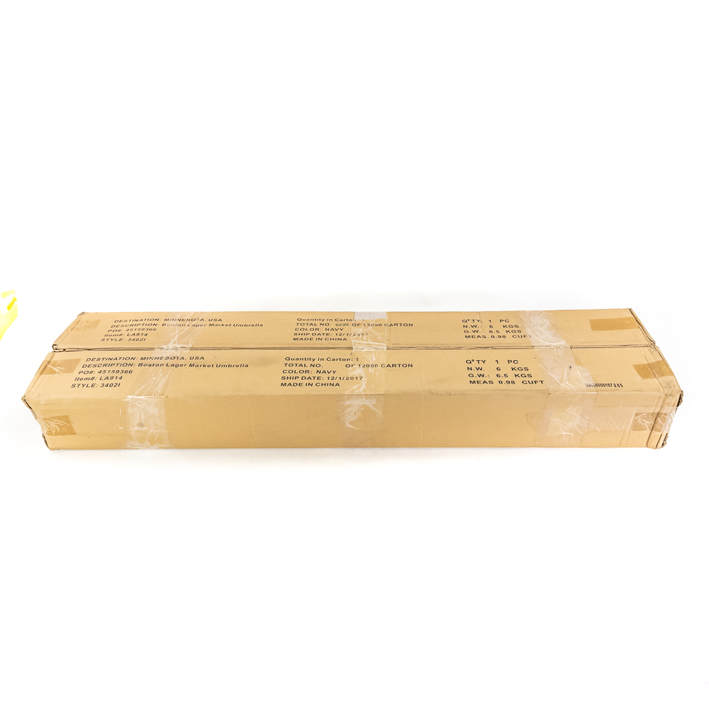 (2) Factory-Sealed Boston Harbor Market Umbrellas
