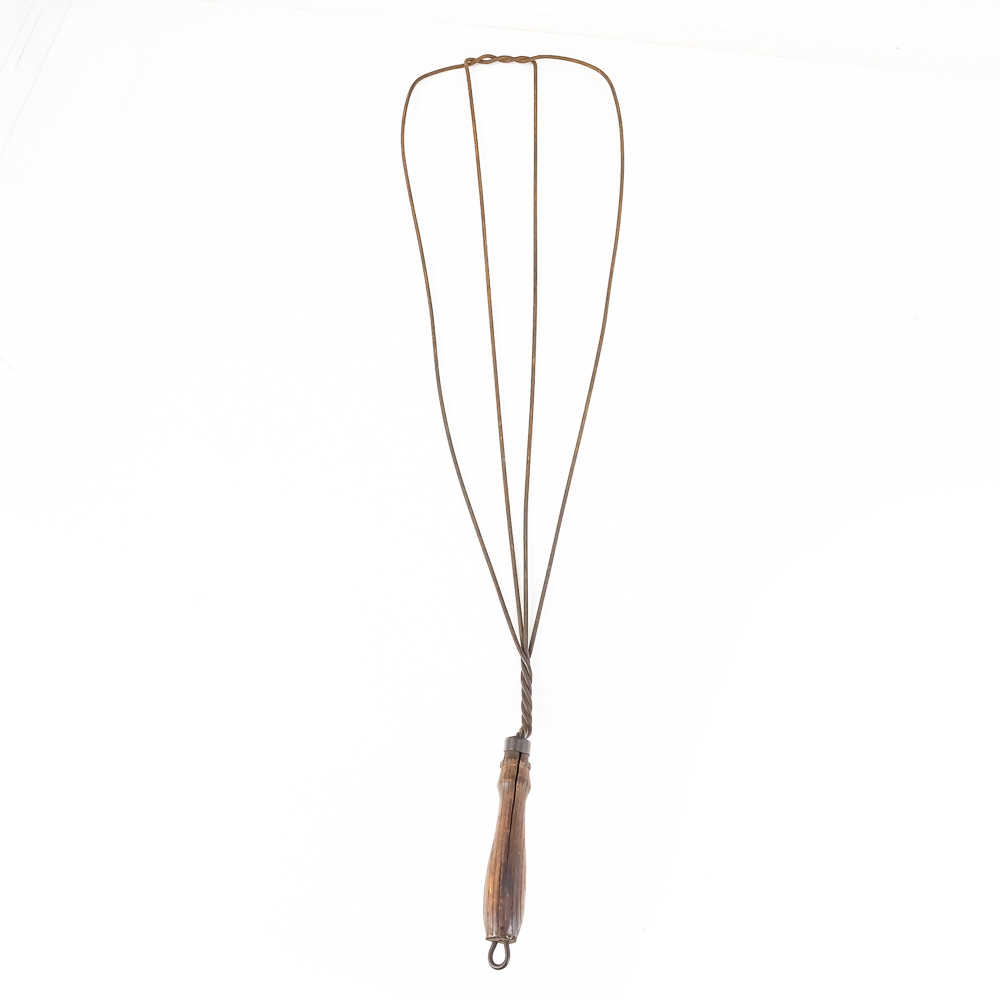 (3) Vintage Primitive Wire Rug Beaters
