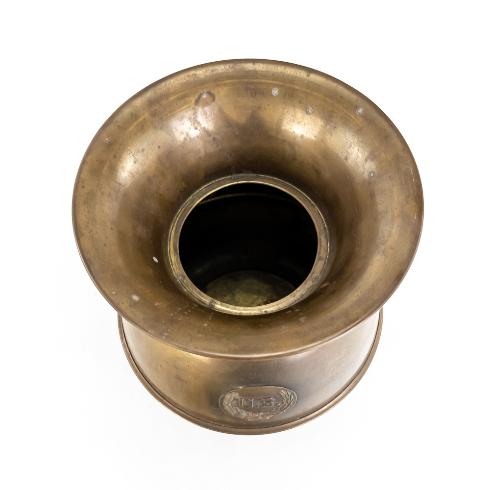 Vintage U.S. Military Brass Spittoon